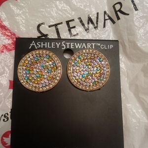 Ashley Stewart Clip Earrings